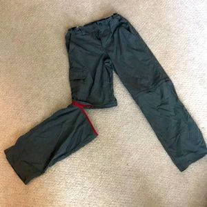 Boys LL Bean convertible hiking pants
